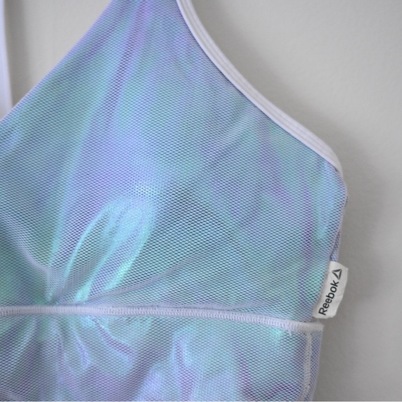 Reebok Iridescent Strappy Bralette Size XL - Picture 4 of 9